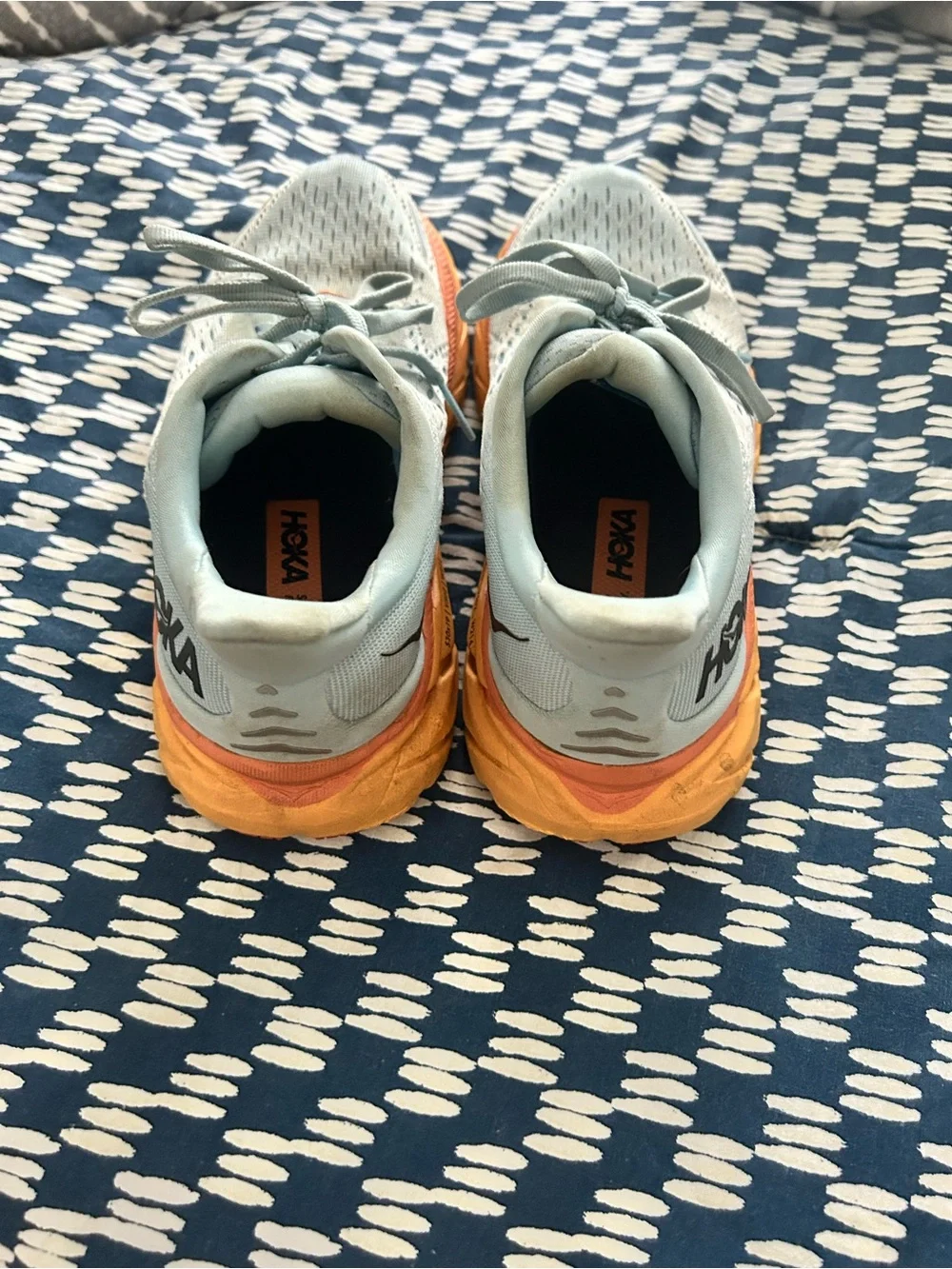 HOKA Clifton 8 Women’s Running Shoes Plein Air Peach Parfait Size 6B